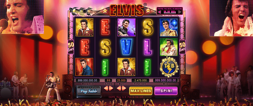 Tragamonedas de Elvis